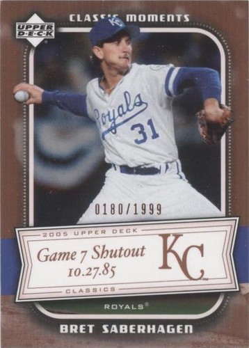 2005 Upper Deck Classics - Bret Saberhagen #CM-BS
