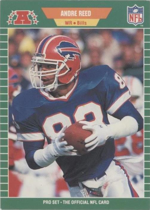 Juego profesional Andre Reed #26 1989