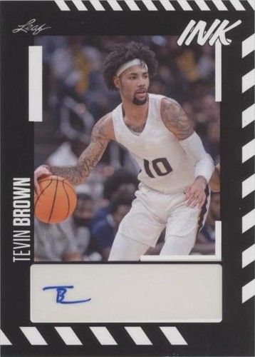 2023-24 Leaf Ink - Tevin Brown #BA-TB1