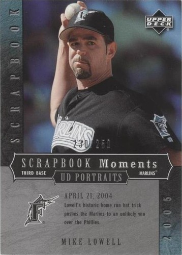 2005 Upper Deck Portraits - Mike Lowell #SM-ML