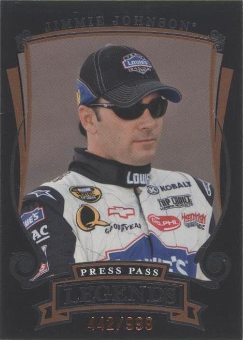 2006 Press Pass Legends - Jimmie Johnson #Z41