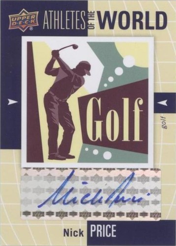 2011 Upper Deck World of Sports - Nick Price #AW-NP