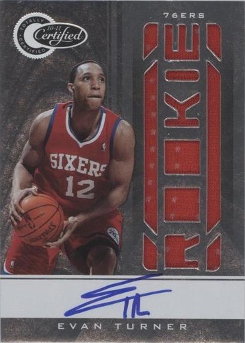 2010-11 Totally Certified - Evan Turner #163