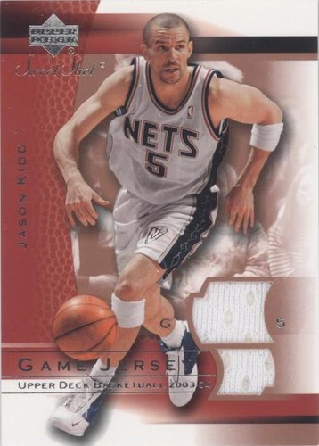 2003-04 Upper Deck Sweet Shot - Jason Kidd #JK-J