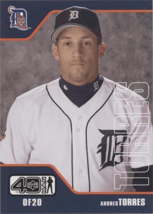 2002 Upper Deck 40 Man - Andres Torres #339