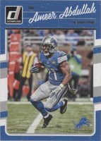 2016 Donruss Ameer Abdullah #97