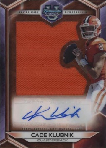 2023 Bowman's Best University Cade Klubnik #JRA-CK