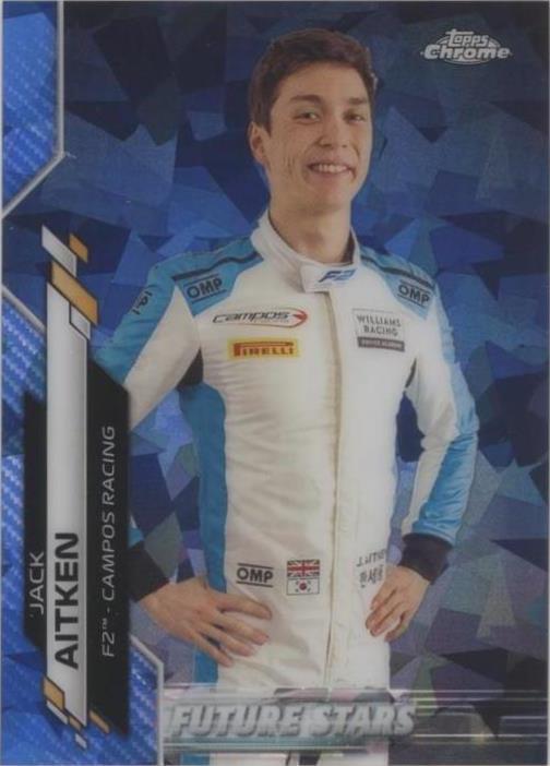 2020 Topps Chrome Sapphire Edition Formula 1 - Jack Aitken #61