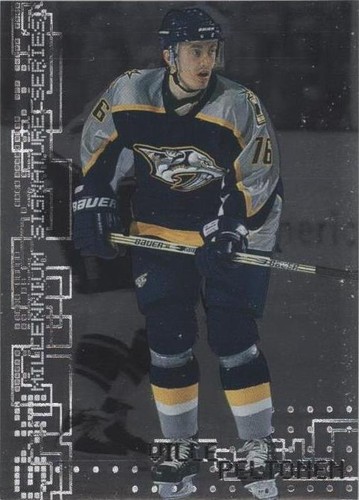 1999-00 In the Game Be A Player Millennium Signature Series - Ville Peltonen #138