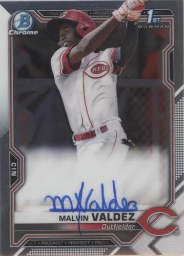 2021 Bowman Chrome - Malvin Valdez #CPA-MV