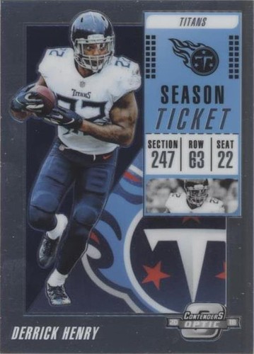 2018 Panini Contenders Optic Derrick Henry #6