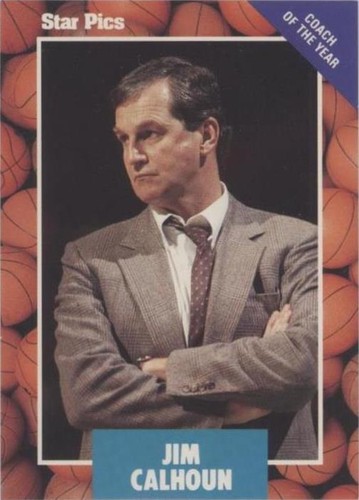 1990 Star Pics - Jim Calhoun #40