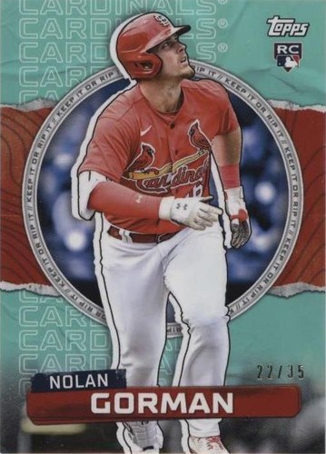 2023 Topps Rip - Nolan Gorman #24