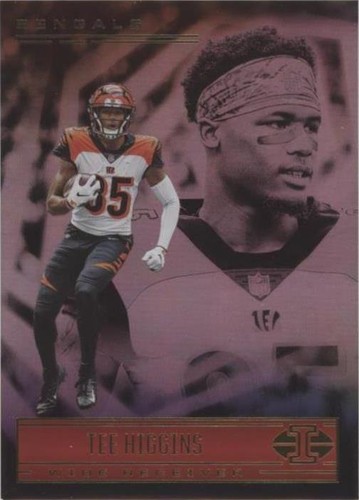 2021 PANINI ILLUSIONS FOOTBALL TEE HIGGINS CARD No.41 2021 PANINI ILLUSIONS FOOTBALL TEE HIGGINS CARD No.41