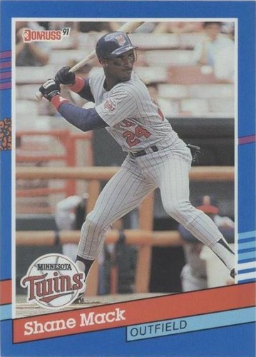 1991 Donruss - Shane Mack #320