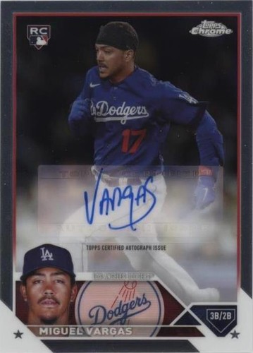 2023 Topps Chrome Update Series - Miguel Vargas #AC-MVA