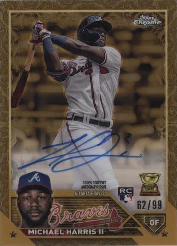 2023 Topps Gilded Collection - Michael Harris II #CGA-MH