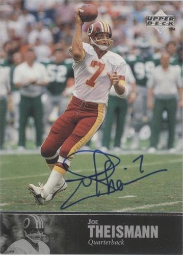 1997 Upper Deck NFL Legends Joe Theismann #AL-174