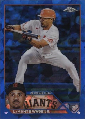 2023 Topps Chrome Update Series Sapphire Edition - LaMonte Wade #USCS264