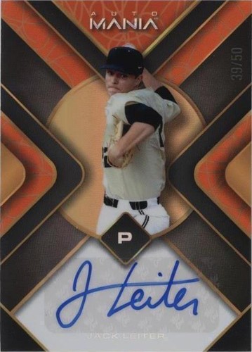 2023 Wild Card Auto Mania - Jack Leiter #AM-TH29