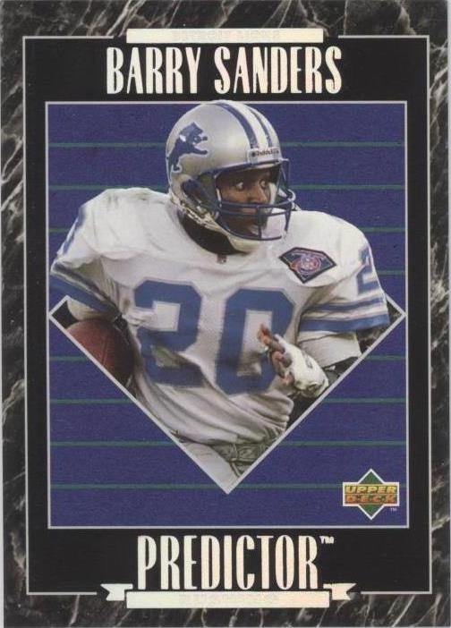 1995 Upper Deck Barry Sanders #RP11