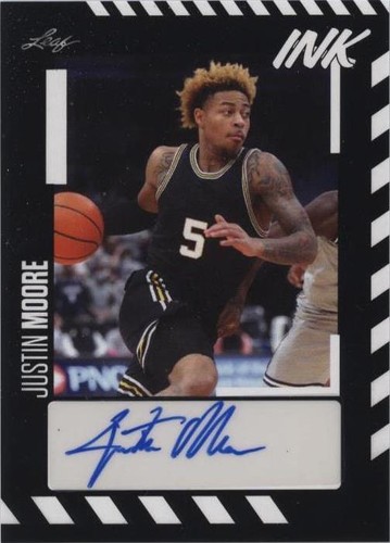 2023-24 Leaf Ink - Justin Moore #BA-JM2