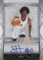 2022-23 Leaf Trinity - Scoot Henderson #CA-SH1