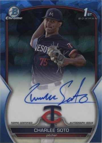 2023 Bowman Chrome Draft Sapphire Edition - Charlee Soto #CDA-CS