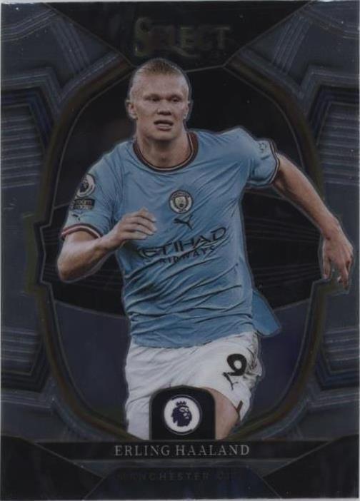 2022-23 Panini Select Premier League Erling Haaland #61