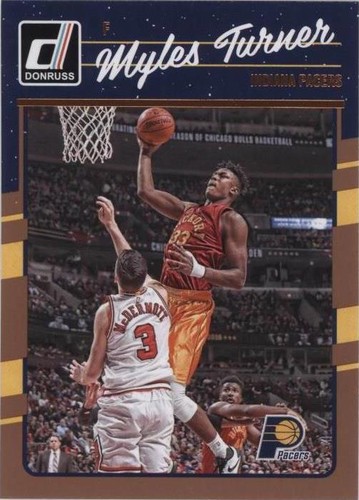 2016-17 Panini Donruss - Myles Turner #92