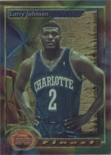 1993-94 Topps Finest - Larry Johnson #162