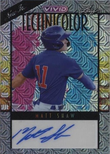 2023 Leaf Vivid - Matt Shaw #T-MS1