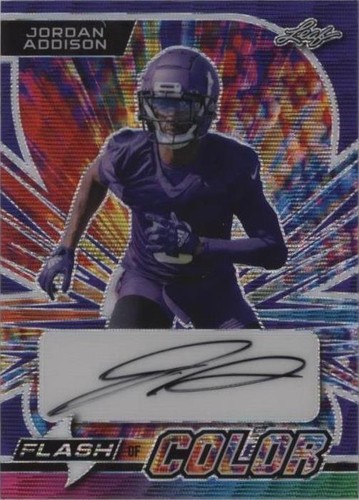 2023 Leaf Eclectic Jordan Addison #FC-JA2