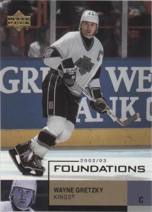 2002-03 Upper Deck Foundations - Wayne Gretzky #44