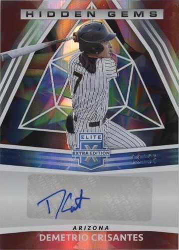 2022 Panini Elite Extra Edition - Demetrio Crisantes #HG-DC