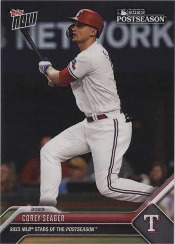2023 Topps Now MLB Stars of the Postseason - Corey Seager #PS-29