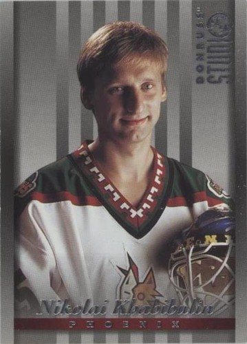 1997-98 Donruss Studio - Nikolai Khabibulin #63