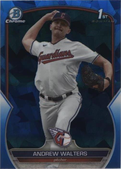 2023 Bowman Chrome Draft Sapphire Edition - Andrew Walters #BDC-184