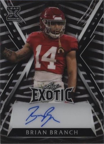 2023 Leaf Exotic Brian Branch #BA-BB1