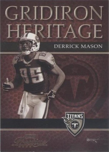 2003 Playoff Prestige Derrick Mason #GH-23