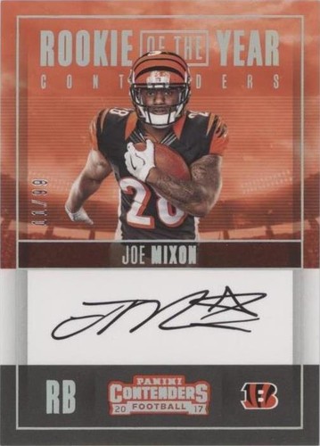 2017 Panini Contenders Joe Mixon #RY-JM