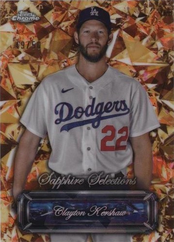 2024 Topps Chrome Update Series Sapphire Edition - Clayton Kershaw #SS-15