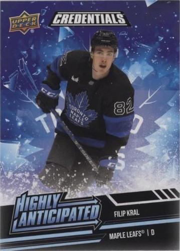 2022-23 Upper Deck Credentials - Filip Kral #HA-17