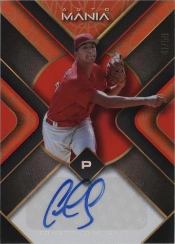 2023 Wild Card Auto Mania - Francisco Morales #AM-TH18