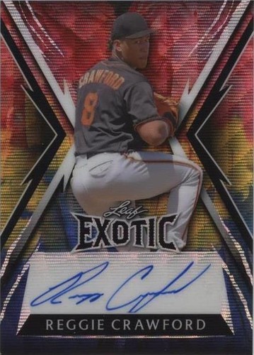 2023 Leaf Exotic - Reggie Crawford #BA-RC1