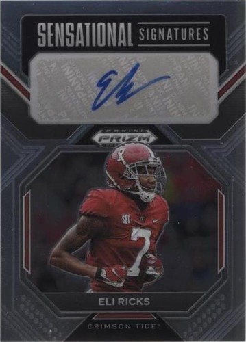 2023 Panini Prizm Draft Picks Eli Ricks #SS-ELR
