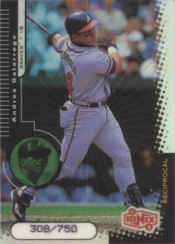 1999 Upper Deck Ionix - Andres Galarraga #R8