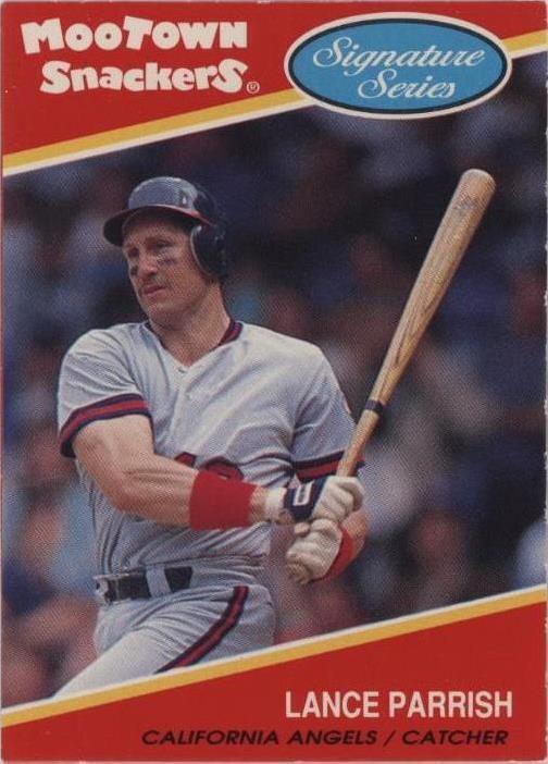 1991 Mootown Snackers Signature Series - Lance Parrish #20