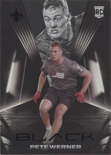 2021 Panini Black Pete Werner #170