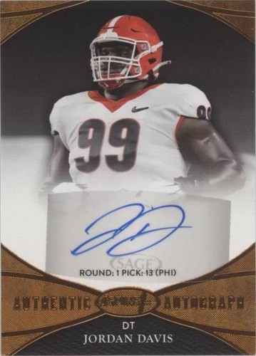2022 Sage Aspire Jordan Davis #ASP-JD2
